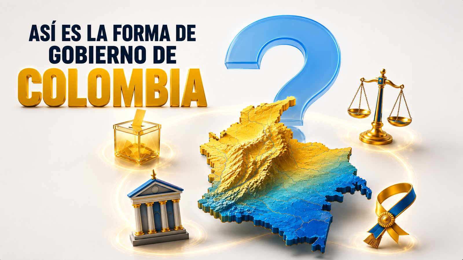 Así es la forma de gobierno de Colombia (explicada fácil)